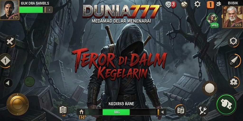 Screenshot DUNIA777 menampilkan momen menegangkan dalam gameplay Horror.