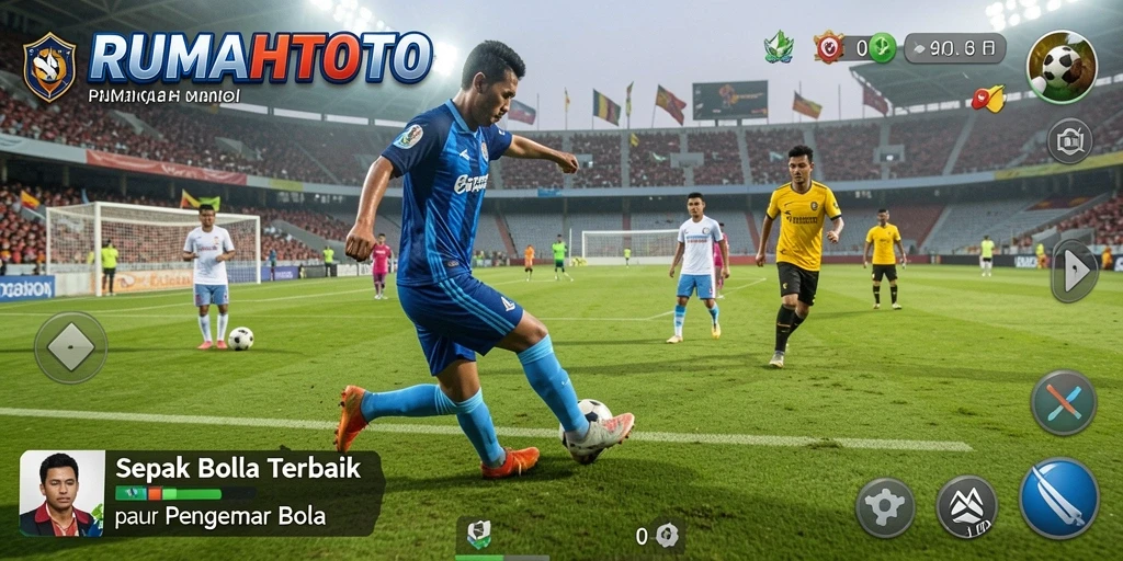 Tampilan gameplay mendebarkan dari permainan RUMAHTOTO.
