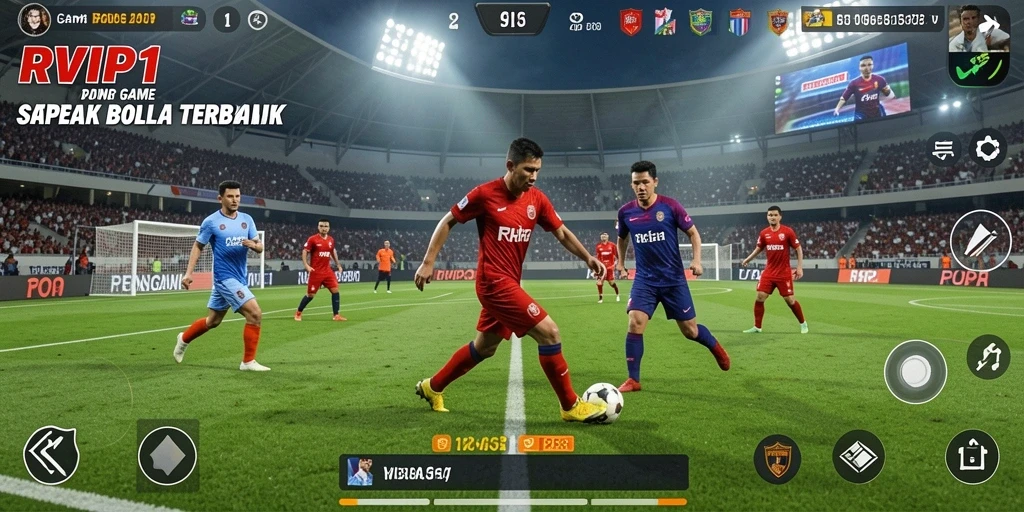 Tampilan permainan RVIP1 yang menegangkan dan interaktif.