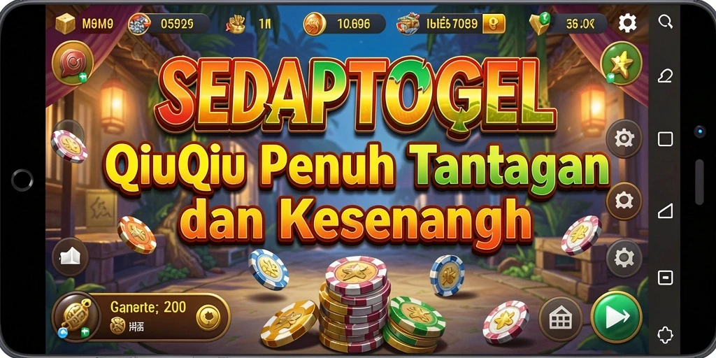 Gameplay QiuQiu yang seru dan menarik di SEDAPTOGEL.