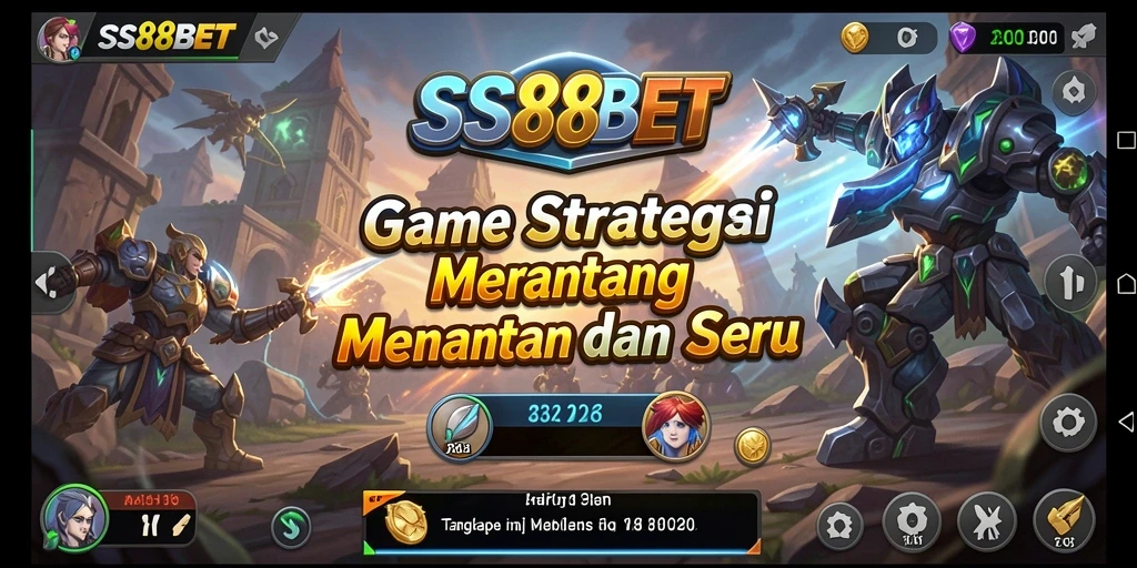 Screenshot gameplay SS88BET menampilkan aksi strategis yang mendebarkan.