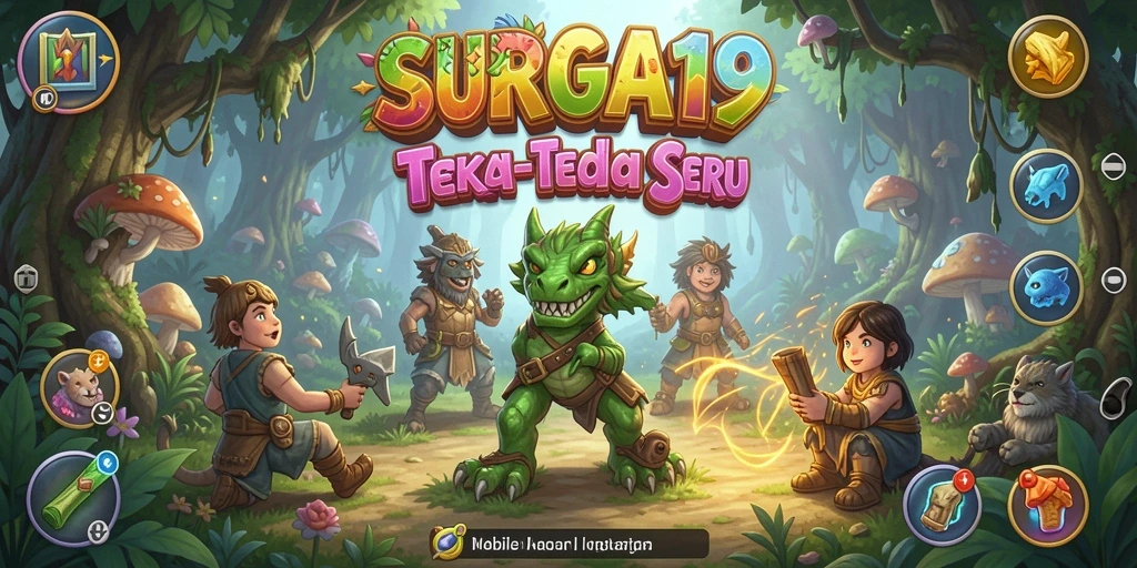 Gameplay SURGA19 dengan tantangan teka-teki yang menarik.