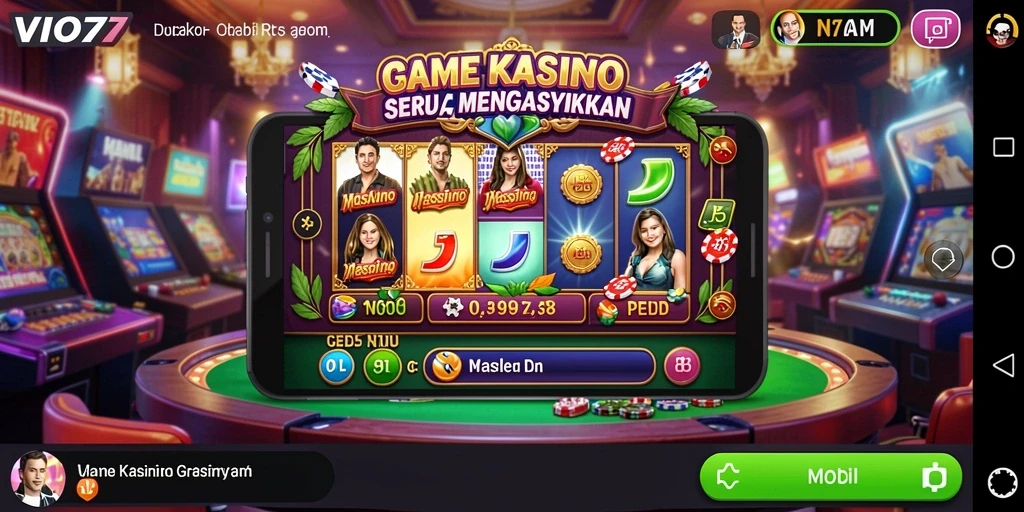 Tampilan gameplay VIO77 yang mengasyikkan dan penuh warna.