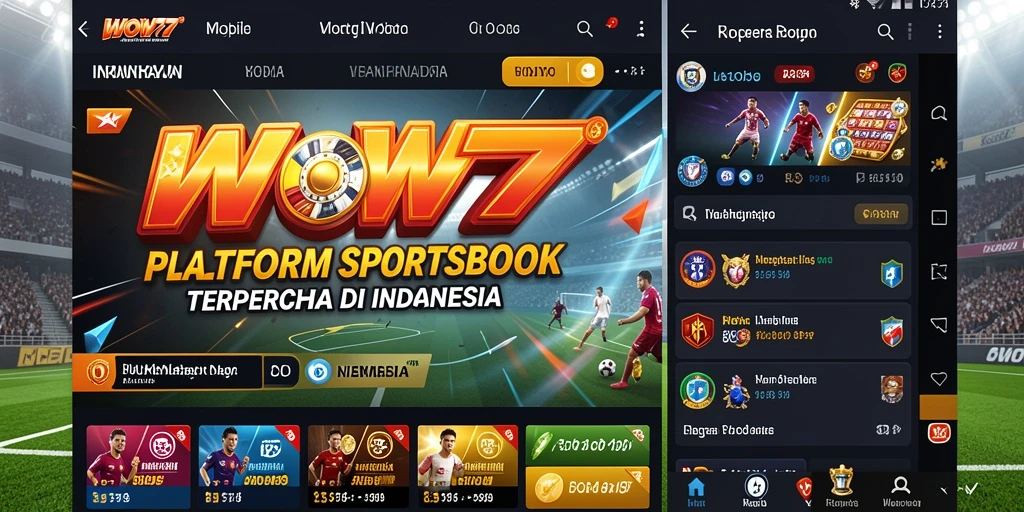 Tampilan gameplay taruhan Sportsbook yang menarik dan interaktif.